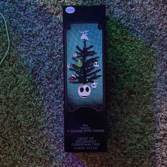 🎄🎃 Disney The Nightmare Before Christmas Light Up Decorated Tree 16" 2020 JACK - Picture 7 of 7